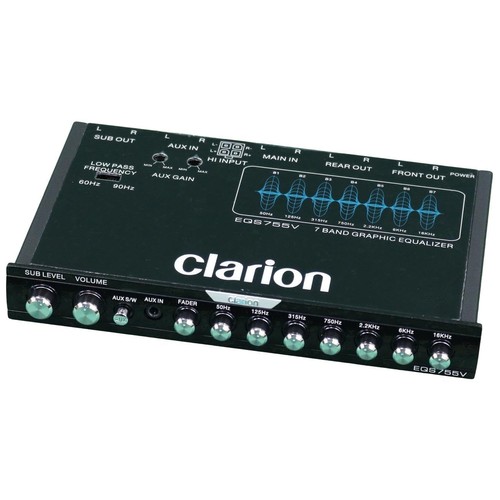 Clarion eqs755v audio - eqs755v, per