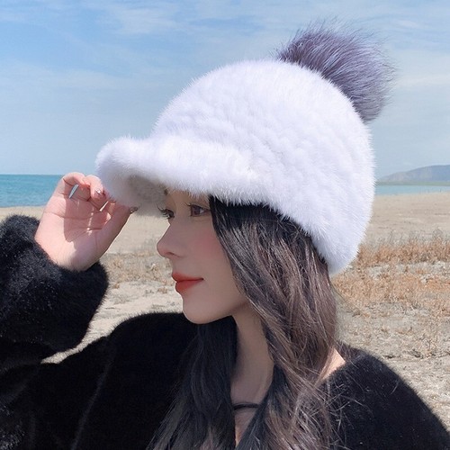 Cappello donna vera pelliccia