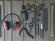 Lotto Softair Militare Esercito Silenziatore Granata Anpeq Radio Cuffie 