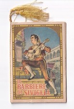 P01110 - CALENDARIETTO BARBIERE 1959 - IL BARBIERE DI SIVIGLIA - OPERA- RIVAROLO