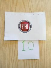 Libretto Autoradio Fiat Panda