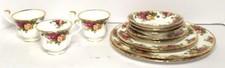 1 2 pezzi. Royal Albert Old Country cena, burro, dessert, tazza, salsa