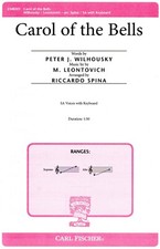 Carol of the Bells spartito di