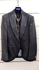 Abito Uomo Nero Elegante Vestito Cerimonia Sposo Principe Franz Wedding Completo