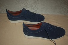 Henry Cotton, Scarpa Uomo, Blu, Allacciata, Tela e  gomma, eu 43, come nuova