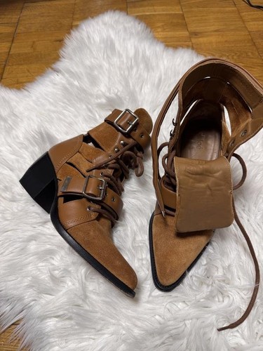 Stivali donna chloé marrone