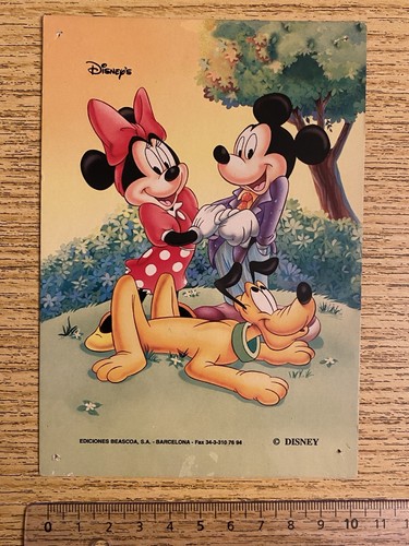 Cartolina disney topolino - cartolina,