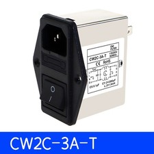 220V Power Filter IEC Power Filter High Conductivity Core Long-Term Reliability