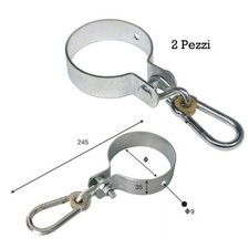Collari 10x10 per pali - collari,