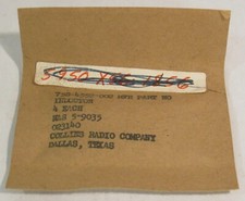 Collins Radio Company Vintage