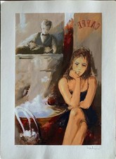 GIULIANO TROMBINI serigrafia