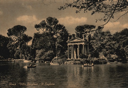 Roma laghetto villa - laghetto,