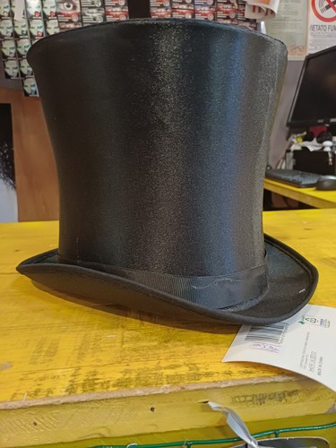 Cappello tuba raso h20cm - tuba, in