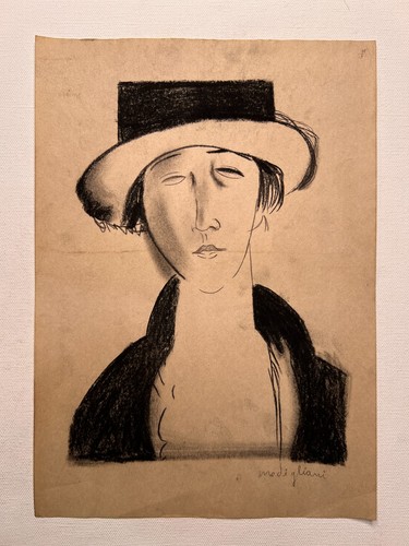 Amedeo modigliani disegno - modigliani, su