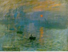 Monet - Sunrise3 A1-A4 Poster