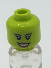 Lego® 3626pb0784 Testa Lime