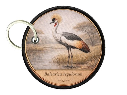 Portachiavi stampado uccello