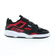 Scarpe sneakers lifestyle Fila Corda 1TM01917-604 uomo pelle nera