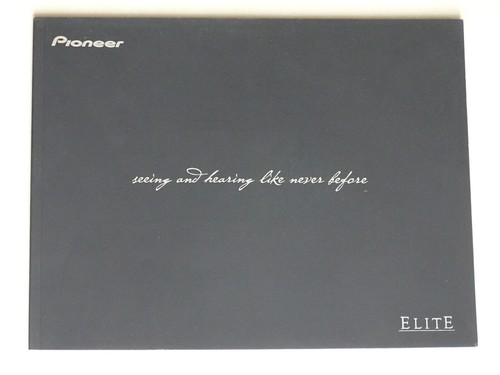 Pioneer elite autunno 2008 - pioneer,