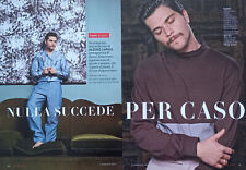 Italian Clipping Ritaglio 2022 ALESSIO LAPICE nulla succede per caso 4 PAGINE .