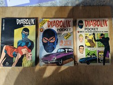DIABOLIK POCKET 3 numeri anni '70