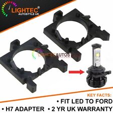 2x Supporto Clip H7 Adattatore LED per FORD MONDEO FOCUS FIESTA Lampadine Faro