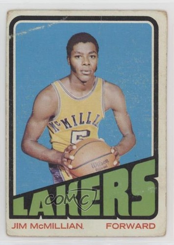 1972 topps jim mcmillian - 1972-73,