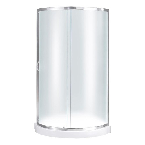 Kit doccia angolare - tondo, 35"