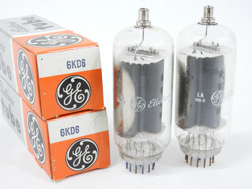 6kd6 vintage nos radio - ge,
