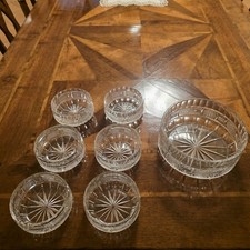 Set Da Dessert In Cristallo