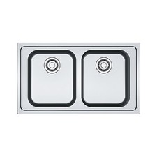 Franke Lavello 2 vasche (86x50cm) Srx 620 SMART Inox Spazzolato 101 0356 666