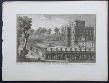 Stampa antica giuseppe vasi