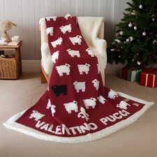 Coperta 100% lana vergine di