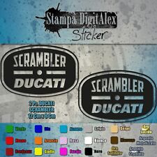 SCRAMBLER DUCATI  2pz  ADESIVI