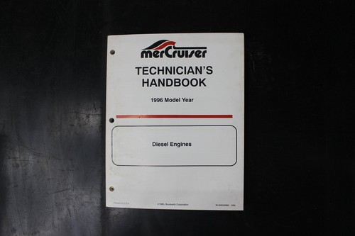 Mercruiser 1996 technician - mercruiser, technician's