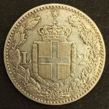 2 LIRE BB 1881 1882 1883 1884