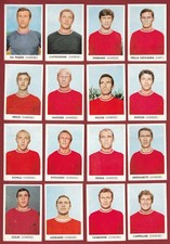 SET DI 16 FIGURINE CALCIATORI