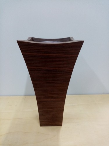 Vaso portafiori legno hand - portafiori,