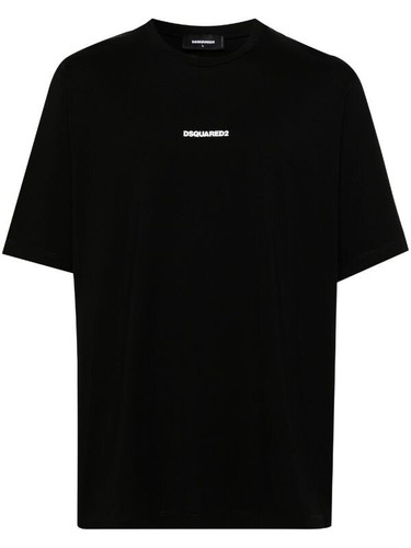 Dsquared2 logo print - logo-print, cotton