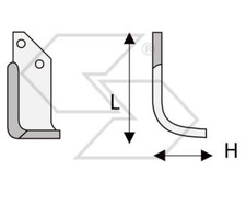 20 x ZAPPETTE ZAPPE FRESA MURATORI MS2 140 160 H113 L190 PIATTO 70x7 FORI INT 46
