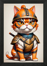 Quadro Esotico Samurai Capelli