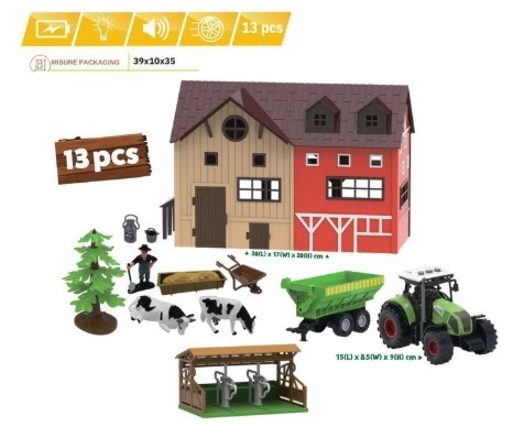 Farm land playset - farm,