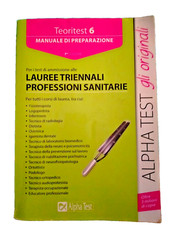 Alpha Test Teoritest Manuale test ammissione Lauree infermieristica medicina
