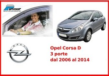 Deflettori aria per Opel Corsa