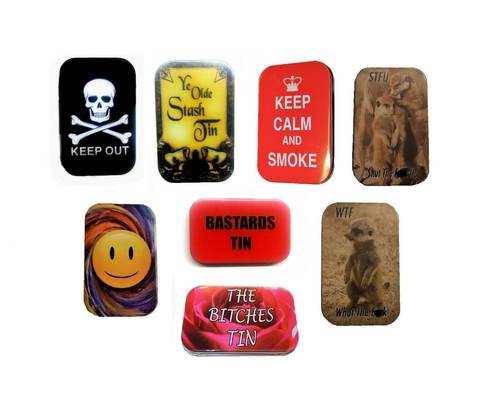 Tobacco baccy tin - baccy, size
