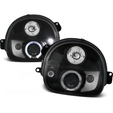 Fari Angel Eyes LED Nero per