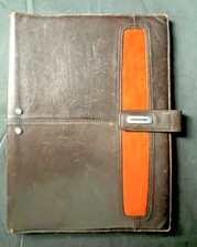 PIQUADRO AGENDA VERA PELLE MARRONE ORIGINALE Link Testa di Moro