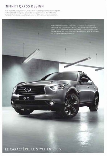 Catalogue brochure infiniti - catalogue,