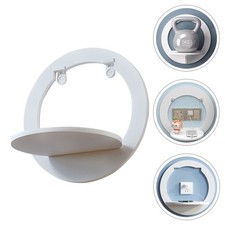  1pc scaffale multiuso negozio scaffale murale decorativo bagno muro rack