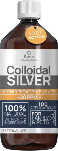 Argento colloidale puro 1000 - argento,